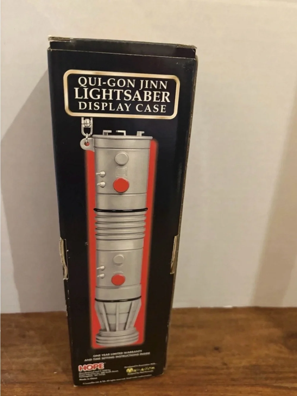 Star Wars Episode I Darth Maul Collector Watch Lightsaber Display Case 1999